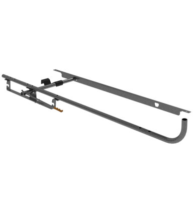 Locking Ladder Rack, Curbside - Ford Transit Connect