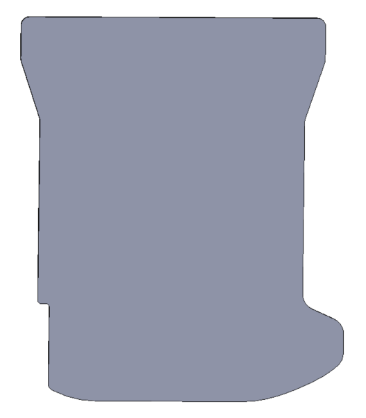 Chevy Trax Rubber Cargo Mat