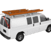 GM Express/Savana Ladder Rack Third Crossbow