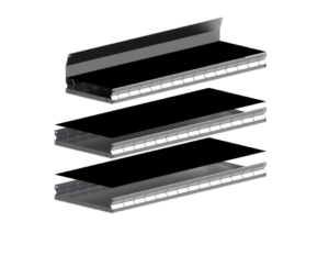 Rubber shelf liners