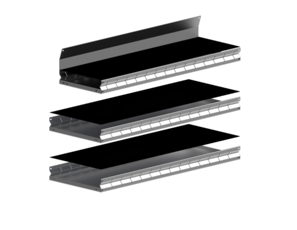 Rubber shelf liners