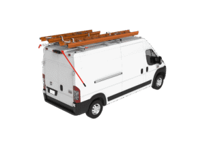 Ram ProMaster ladder rack cargo van third crossbow