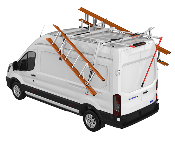 Uplyft Third Crossbow Ladder Rack Ford Transit