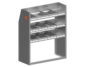 Masterack Aluminum Shelving